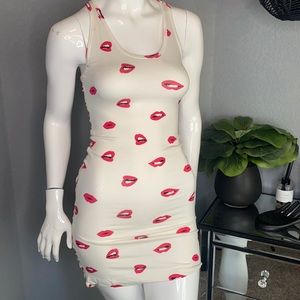 Cute Booty x Lexi Panther Lip scrunch dress